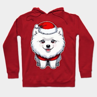 Pomeranian Santa - Adorable Dog for Christmas Hoodie